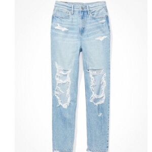 AE ripped Highest waist 90s Boyfriend jean